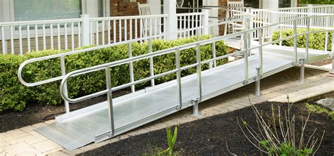 aluminum ramp fabricators|prefab metal ramp removable.